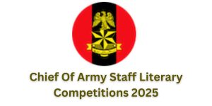 Chief Of Army Staff Literary Competitions 2025