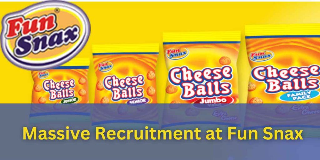 Massive Recruitment at Sunlight Resources Limited(Fun Snax