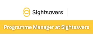 Programme Manager at Sightsavers