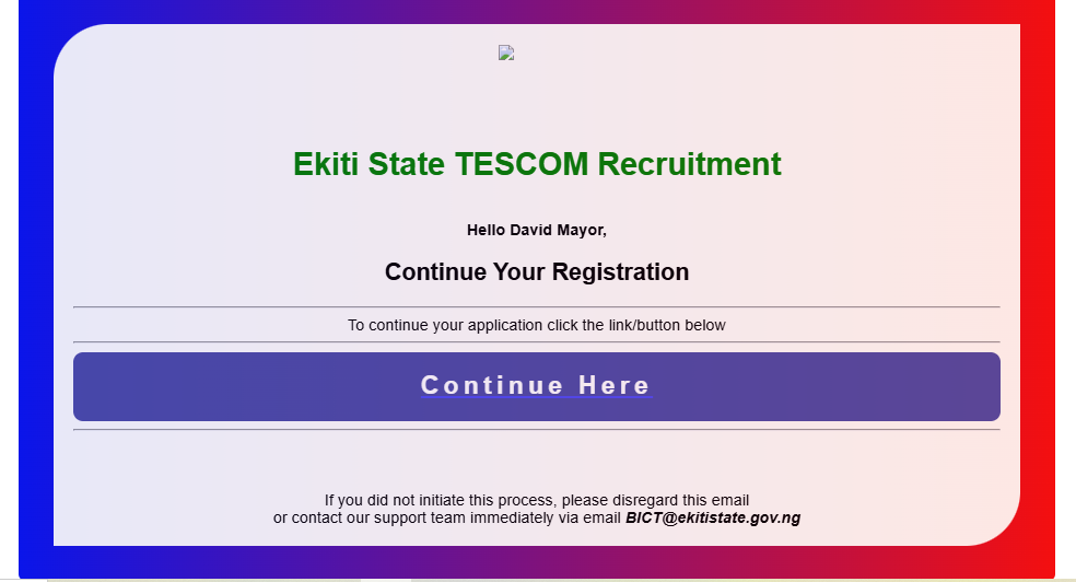 Recruitment at Ekiti State Teaching Service Commission: TESCOM