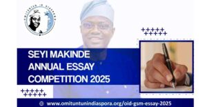 Seyi Makinde Annual Essay Competition 2025