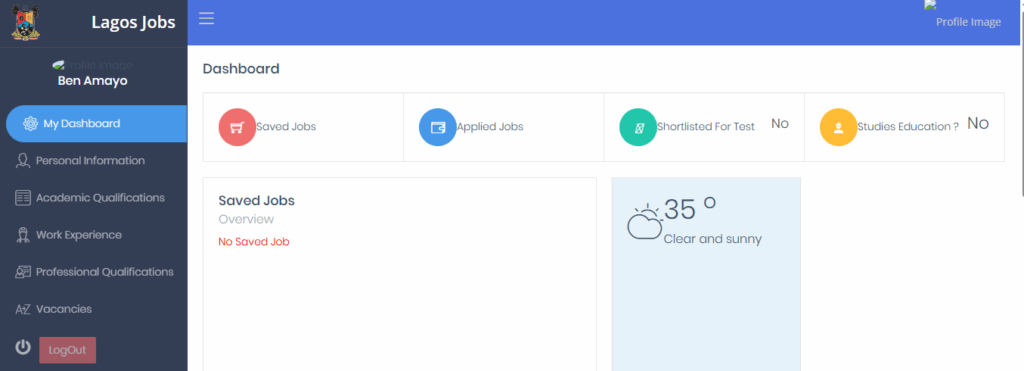 Lagos SUBEB dashboard