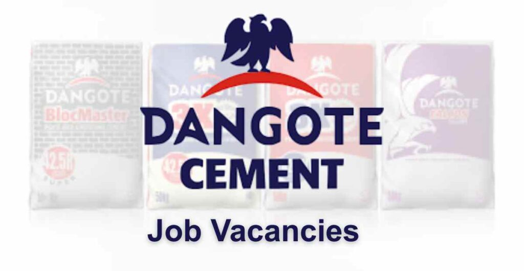Finance Officer at Dangote Cement Plc.