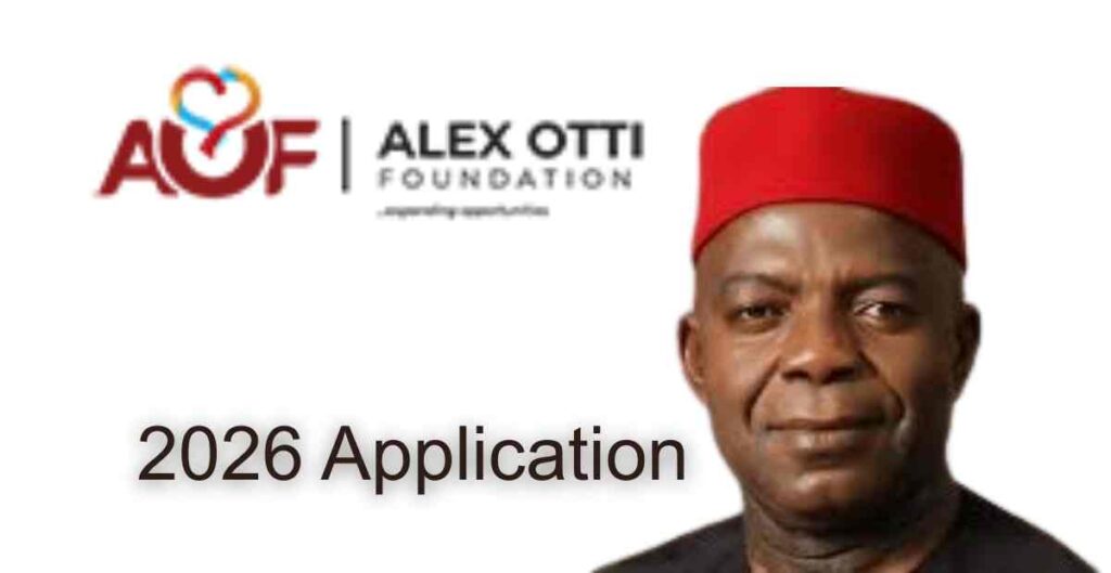 Alex Otti Foundation (AOF) Scholarship Scheme 2026
