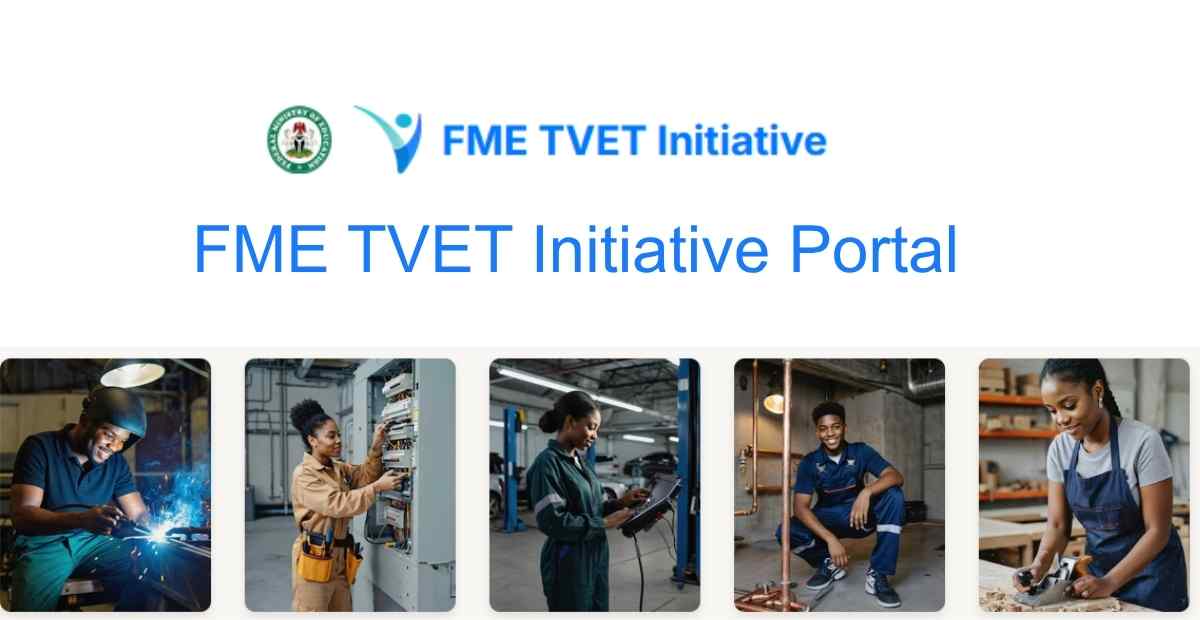 Federal Government FME TVET Initiative 2026: ₦22,500 Stipend for ...