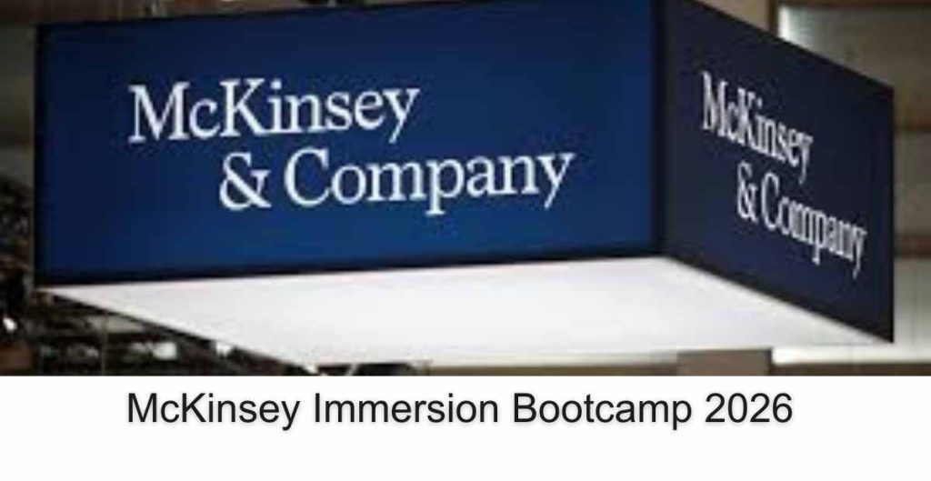 McKinsey Immersion Bootcamp 2026 for African Students
