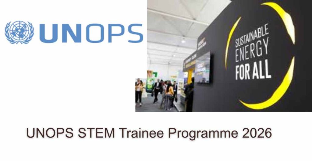 UNOPS STEM Trainee Programme 2026 at SEforALL