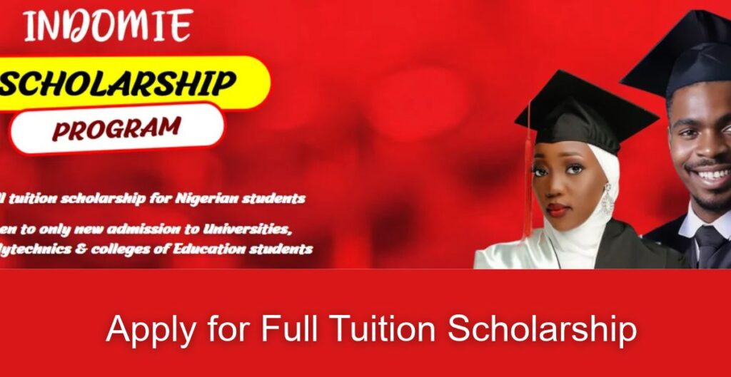 Indomie Scholarship Program 2026/2027