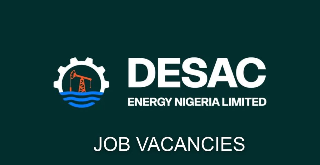 Pipeline Maintenance Specialists at DESAC Energy Nigeria Limited 2026